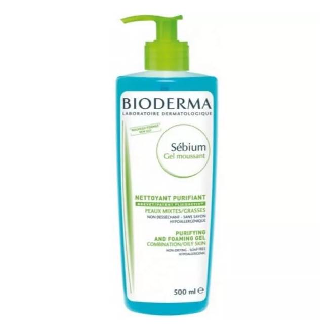 "Bioderma Sébium" putojantis gelis 500ml