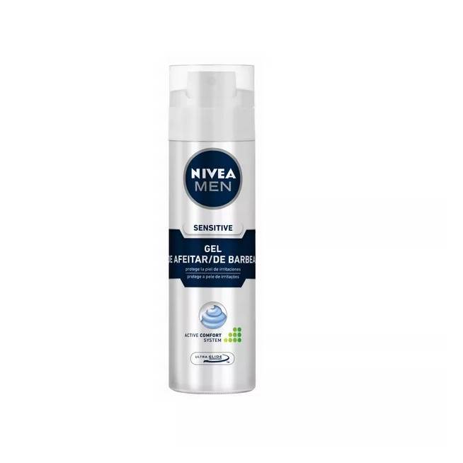 "Nivea Sensitive" skutimosi gelis 200ml