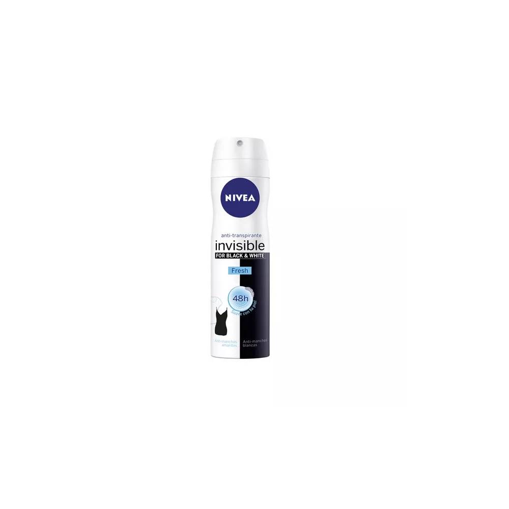 "Nivea Invisible White And Black" gaivus purškiklis 200ml