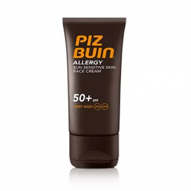 Piz Buin Alergija saulei jautrios odos veido kremas Spf50 50ml