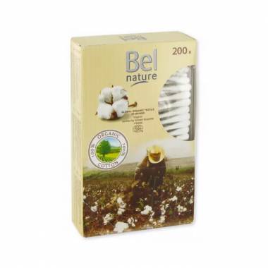 "Bel Nature Cotton Bud" 200 vienetų