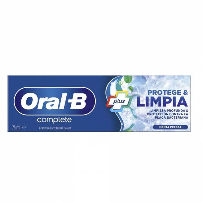 "Oral-B Complete" dantų pasta, burnos skalavimo skystis + balinimas 75ml 