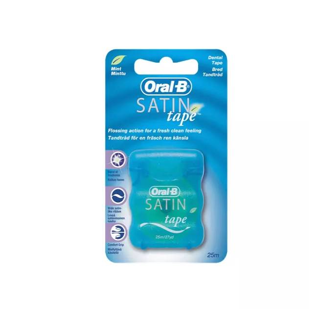 "Oral B Satin Tape Mint" 25 m