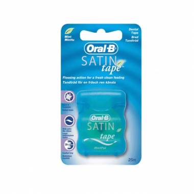 "Oral B Satin Tape Mint" 25 m