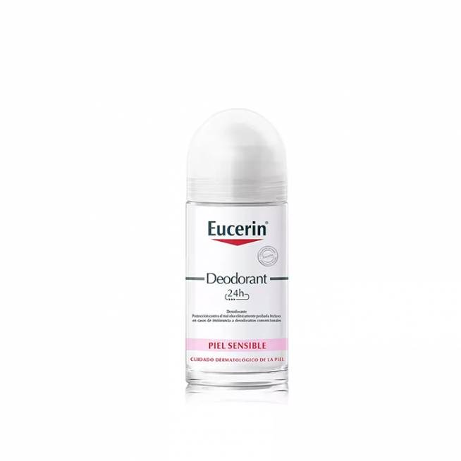 Eucerin dezodorantas jautriai odai Roll On 24 valandoms 50ml