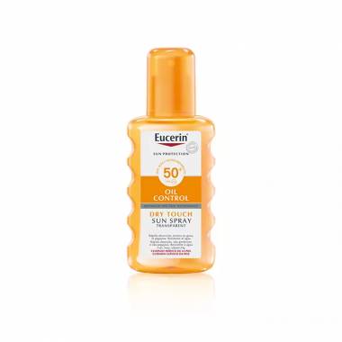 "Eucerin" purškiklis nuo saulės Transparent Spf50 200ml