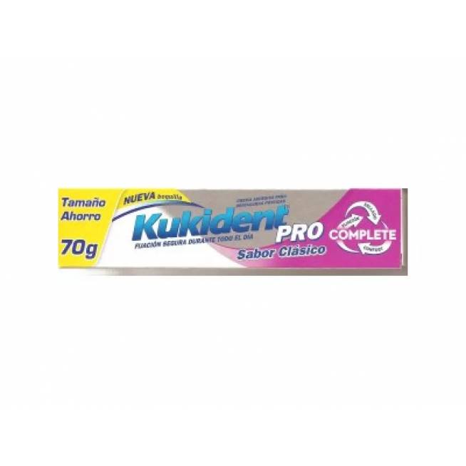 "Kukident Pro Complete Classic" klasikinio skonio klijų kremas 70g