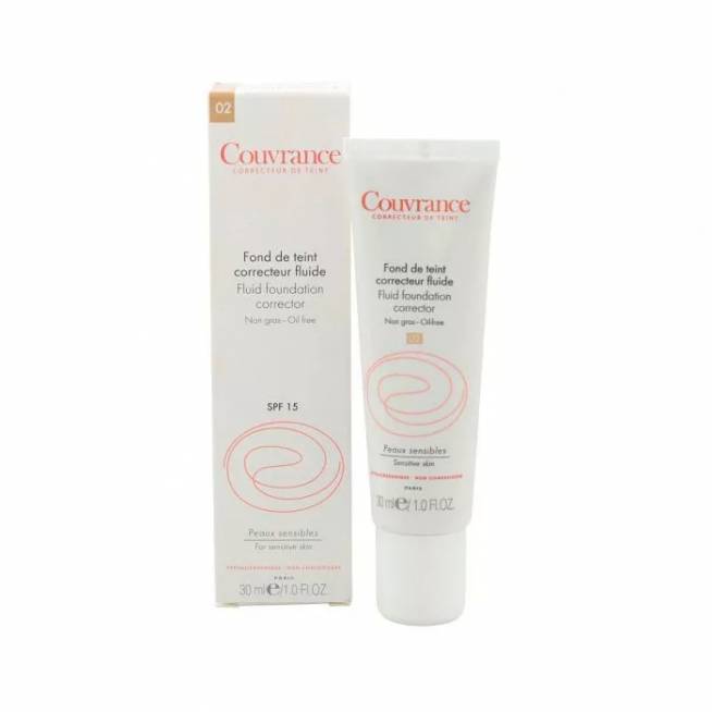 "Avene Couvrance Fluid Foundation Correctors Natural" 30ml