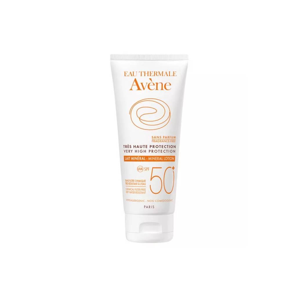 "Avene" labai aukštos apsaugos mineralinis laitas Spf 50+ 100ml