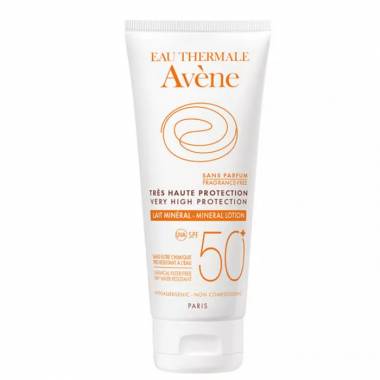 "Avene" labai aukštos apsaugos mineralinis laitas Spf 50+ 100ml