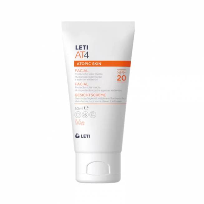 "Leti At4" veido kremas Spf20 50ml