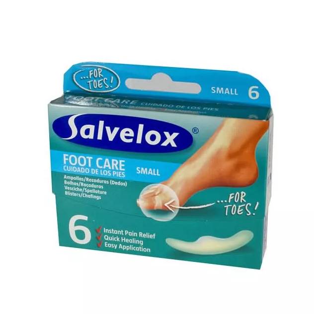 "Salvelox Foot Care" mažų pūslių priežiūra 6 vienetai 21×64 mm.