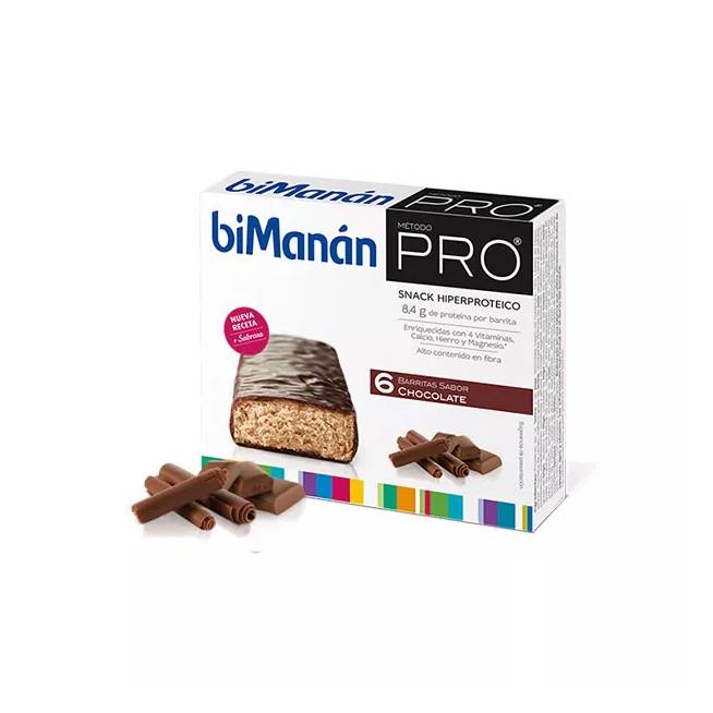 "Bimanán Pro Choco Bars" 6 vienetai