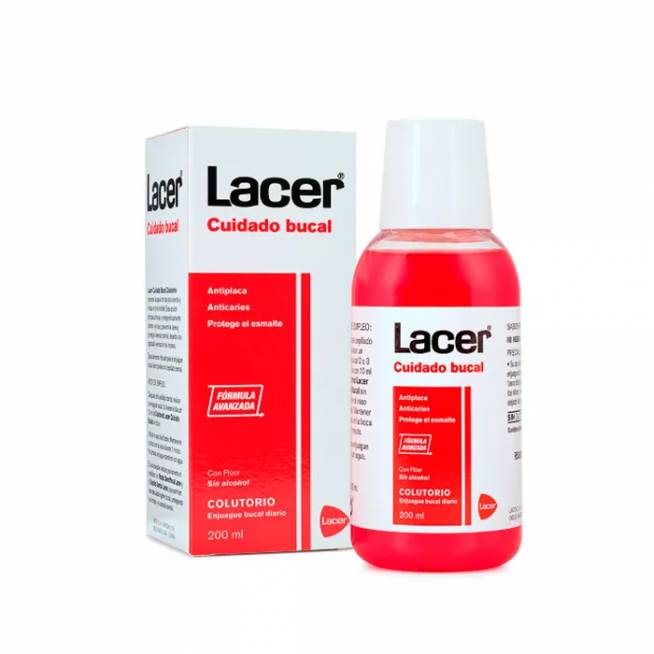 Lacer burnos skalavimo skystis 200ml