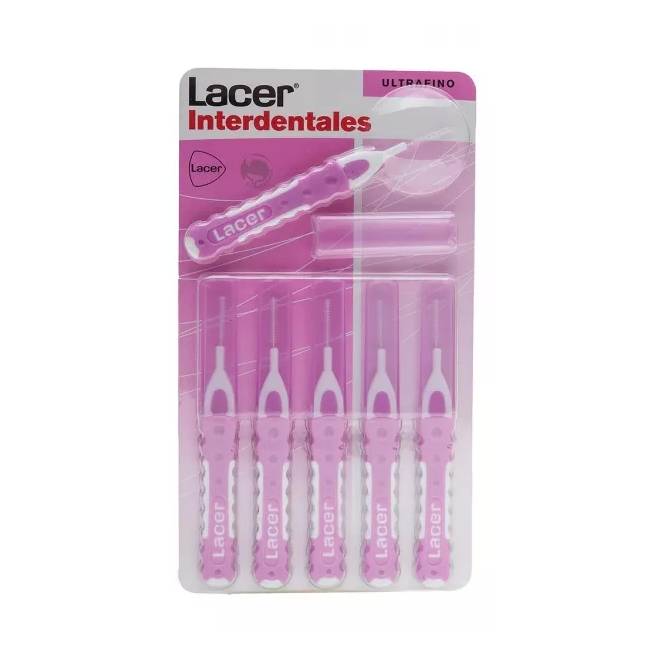 "Lacer™ Interdental™" itin ploni tiesūs dantų krapštukai 6 U