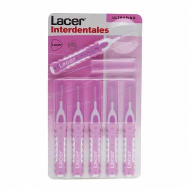 "Lacer™ Interdental™" itin ploni tiesūs dantų krapštukai 6 U