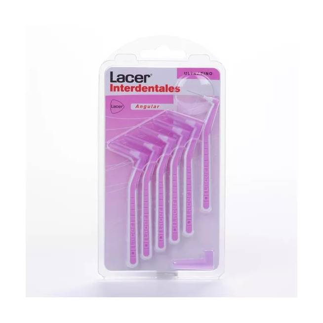 "Lacer Interdental Ultra-Fine Angular" 6 U