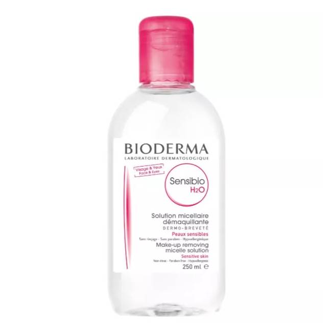 "Bioderma Sensibio H2O" makiažą šalinantis micelinis tirpalas 250ml