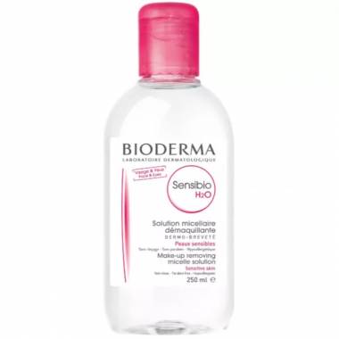 "Bioderma Sensibio H2O" makiažą šalinantis micelinis tirpalas 250ml