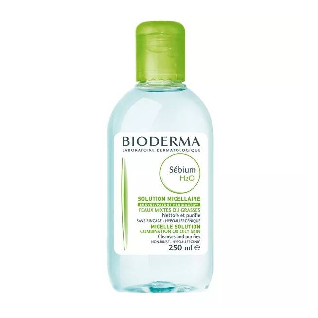 Bioderma Sebium H2o Micelle tirpalas mišriai arba riebiai odai 250ml