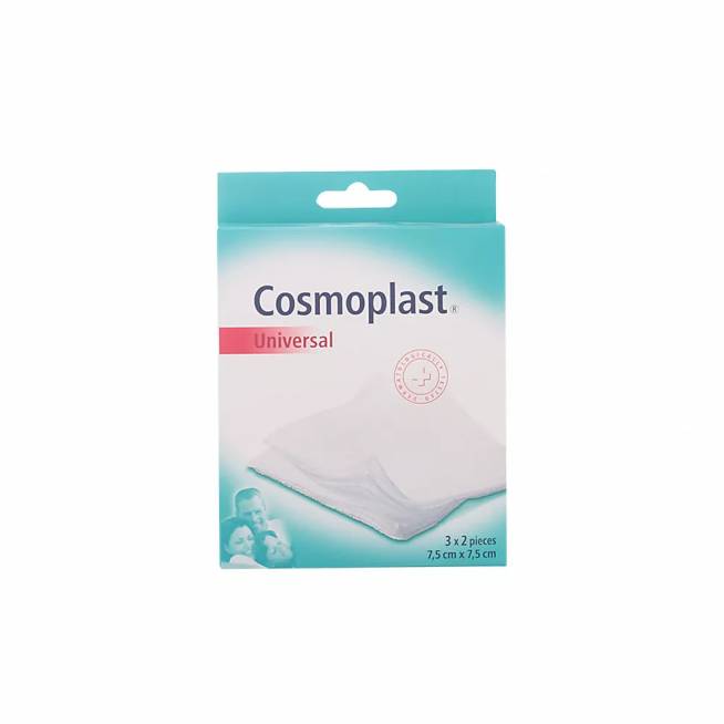 Cosmoplast sterili marlė 7,5x7,5 cm 3x2 vienetai