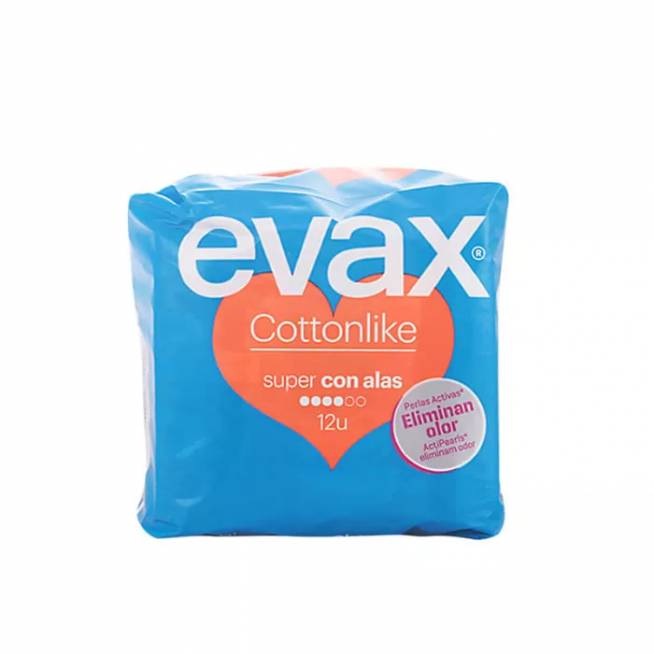 "Evax Cottonlike Super With Wings" higieniniai rankšluosčiai 24 vnt