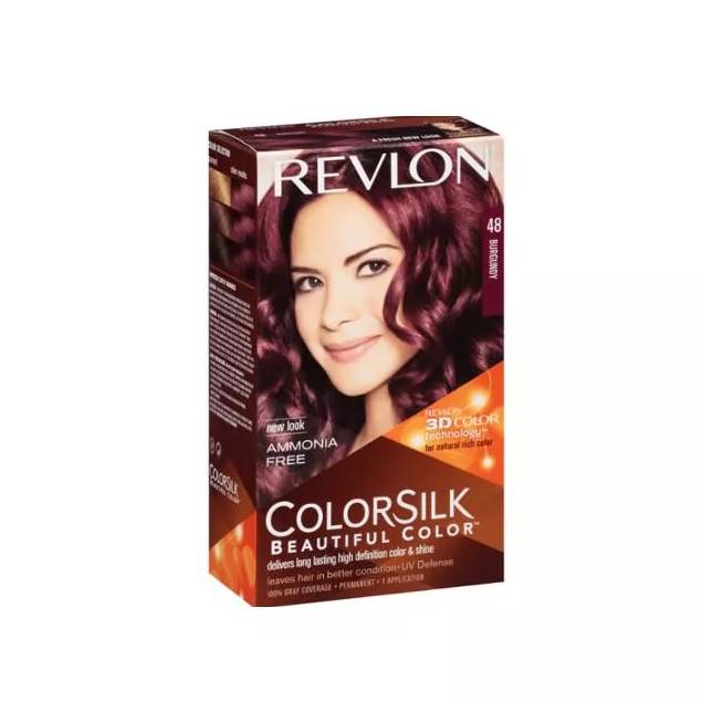 "Revlon Colorsilk" be amoniako 48 bordo 