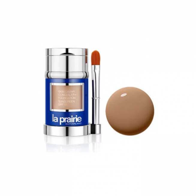 "La Prairie Skin Caviar" maskuojamasis makiažo pagrindas Spf15 Mocha 30ml