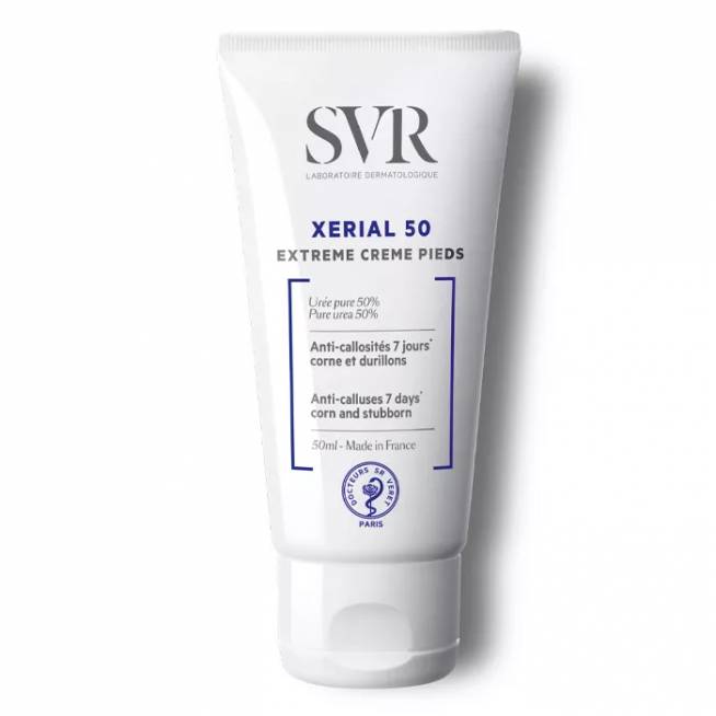 Svr Xerial 50 Extreme pėdų kremas 50ml