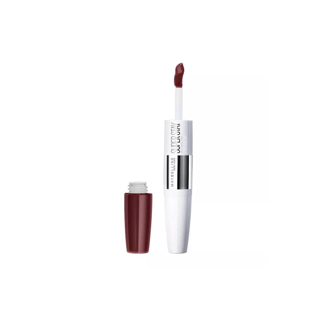 "Maybelline Superstar 24 2-Step Liquid Lispstick" makiažas 760 Pink Spice