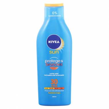 "Nivea Sun Protect And Bronze" įdegį aktyvinantis losjonas nuo saulės Spf30 200ml 