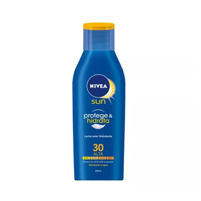 "Nivea Sun" drėkinamasis losjonas nuo saulės Spf30 200ml