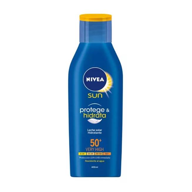 "Nivea Sun" drėkinamasis losjonas nuo saulės Spf50 400ml