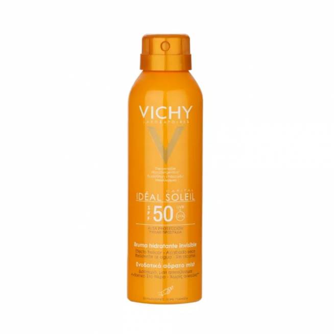 "Vichy Ideal Soleil Invisible Hidrating Mist" Spf50 200ml