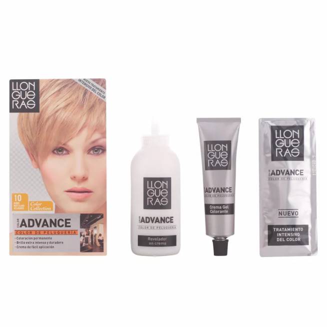 "Llongueras Color Advance" plaukų dažai 10 Labai šviesi šviesi blondinė