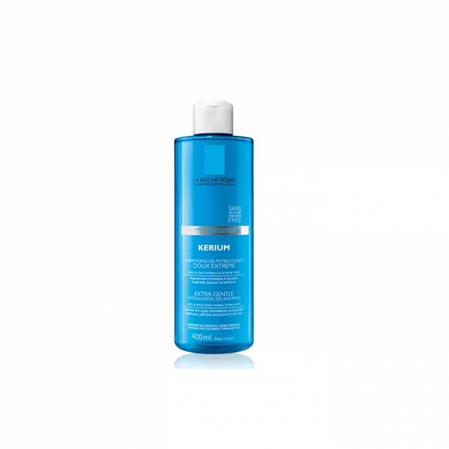 La Roche Posay Kerium itin švelnus šampūnas 400ml