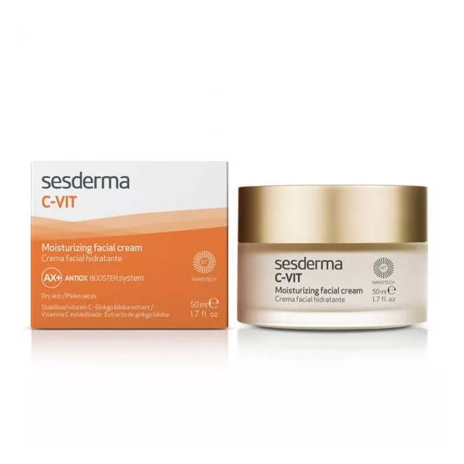 Sesderma C Vit drėkinamasis veido kremas su vitaminu C 50ml