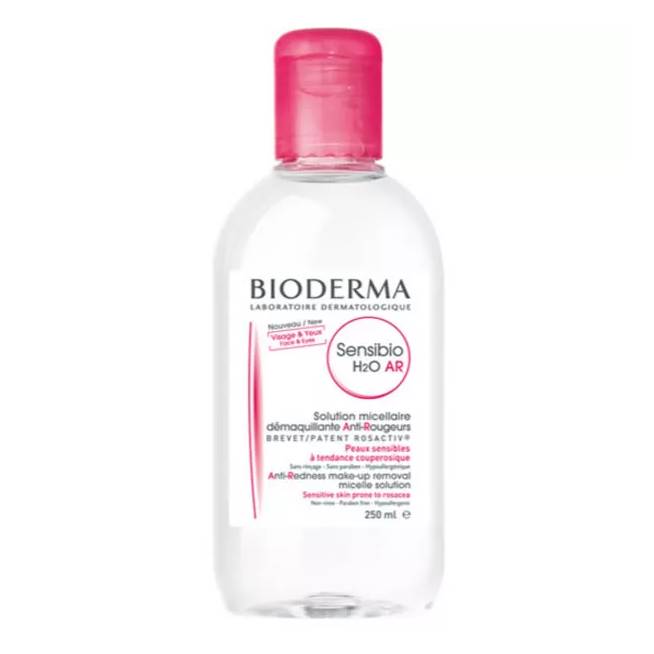 "Bioderma Sensibio H2O Ar Anti Redness Make Up Removal Micelle Solution" 250ml