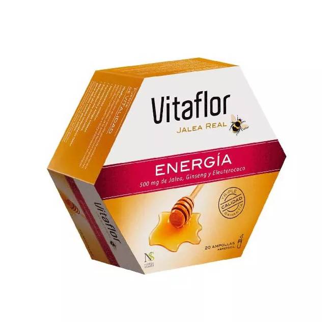 "Vitaflor" bičių pienelis Energy 20vials 200ml