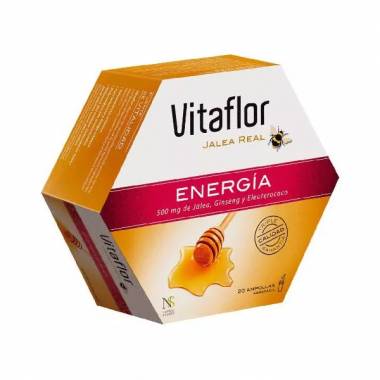 "Vitaflor" bičių pienelis Energy 20vials 200ml