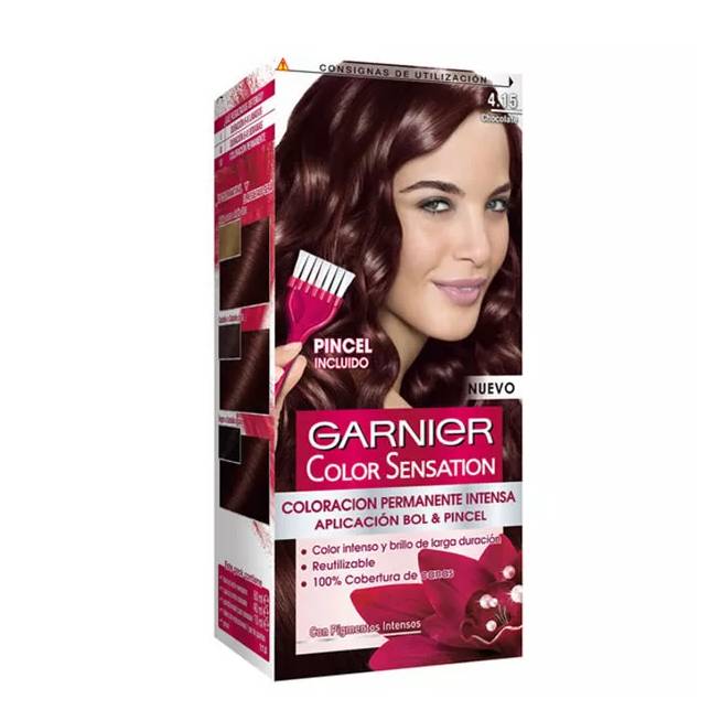 "Garnier Color Sensation" 4.15 Šokoladas 