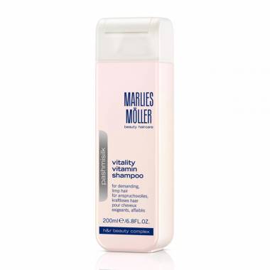 Marlies Moller Pashmisilk Vitalty Vitamin šampūnas 200ml