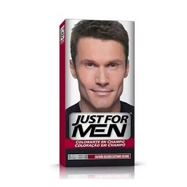 "Just For Men" šampūnas su plaukų dažais vidutiniškai rudos spalvos 66ml