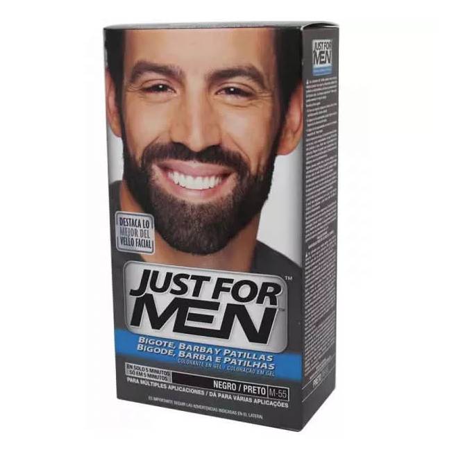 "Just For Men" ūsai ir barzda "Real Black" 28,4 g