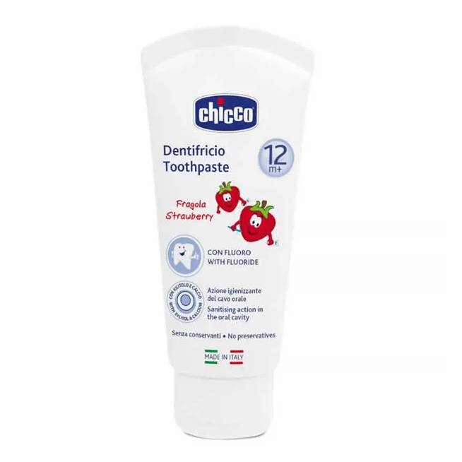 Chicco dantų pasta su fluoru 12m+ 50ml