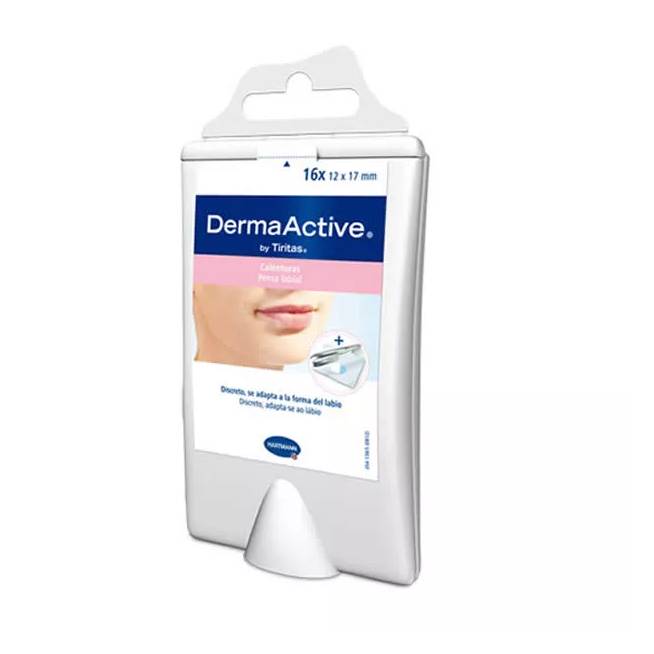 Hartmann DermaActive Feet Lips 12 x 17 mm 16 vienetų