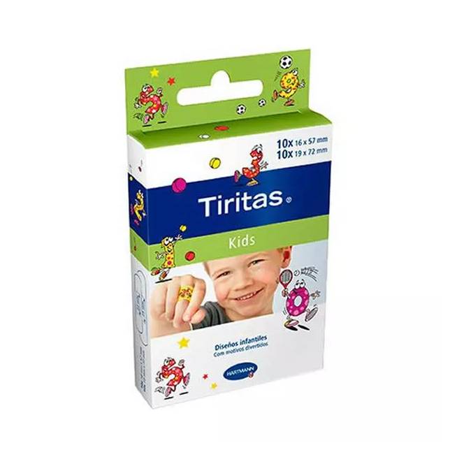 "Hartmann Tiritas Kids" prekės ženklo priemonės 20 vienetų