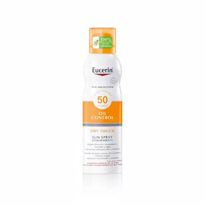 "Eucerin" purškiklis nuo saulės Dry Touch Spf50 200ml