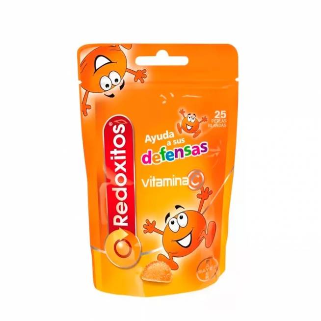 Redoxon Redoxitos Vitaminas C 25 guminukai Orange