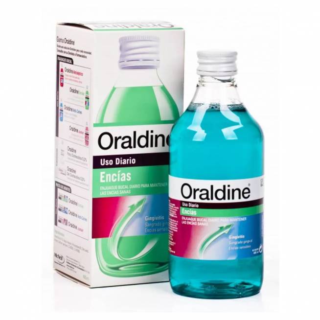 "Oraldine Gums" burnos skalavimo skystis 400ml